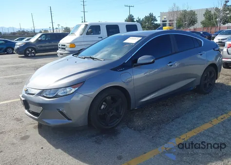 2018 Chevrolet Volt Lt из США, поврежденный, VIN 1G1RC6S51JU125618